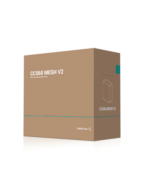 CASE DEEPCOOL CC560 MESH V2 ( R-CC560-BKAMA4-G-2 ) S/FUENTE | VIDEO TEMPLADO | LED-ARGB