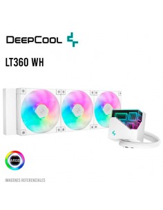 SISTEMA DE ENFRIAMIENTO LIQUIDO DEEPCOOL LT360 WH ARGB...