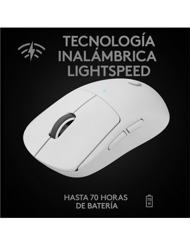MOUSE GAMER LOGITECH G PRO X SUPERLIGHT WHITE...