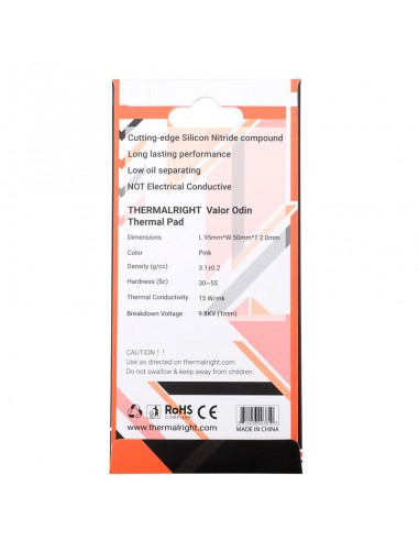 THERMAL PAD THERMALRIGHT VALOR ODIN | 95X50X2.0MM