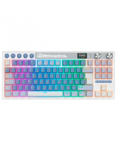 TECLADO GAMER ROYAL KLUDGE ( RK M87 TKL ) OCEAN...