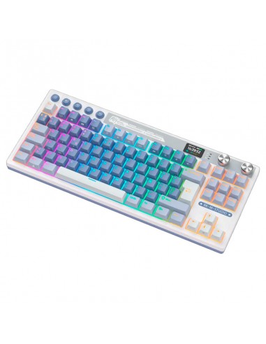 TECLADO GAMER ROYAL KLUDGE ( RK M87 TKL ) OCEAN...