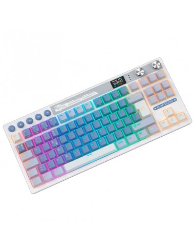 TECLADO GAMER ROYAL KLUDGE ( RK M87 TKL ) OCEAN...