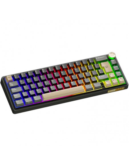 TECLADO GAMER ROYAL KLUDGE ( RK R65 PHANTOM ) BROWN SWITCH | USB | LED-RGB