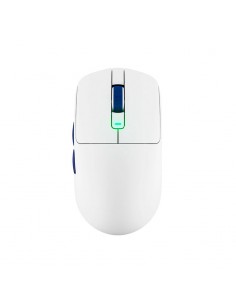 MOUSE GAMER ROYAL KLUDGE M30 WHITE BLUE WIRELESS-BT-USB 2