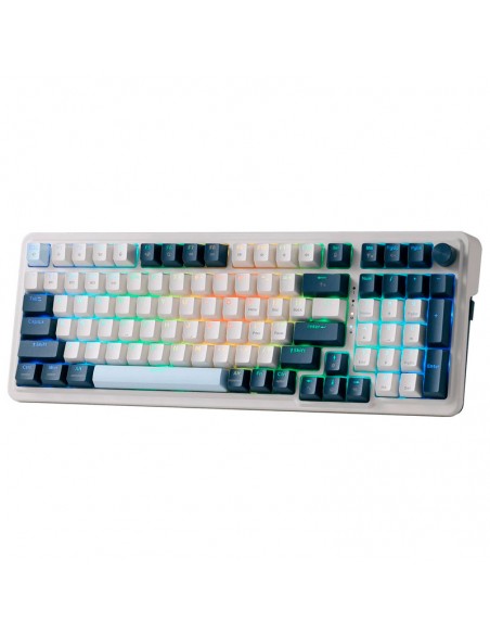 TECLADO GAMER REDRAGON EISA ( K686WB-RGB-PRO ) SWITCH RED | WIRED - WIRELESS - BT | LED-RGB