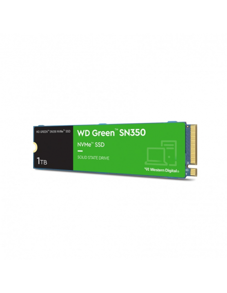 DISCO SOLIDO SSD WESTER DIGITAL 1TB SN350 GREEN ( WDS100T2G0C-00CDH0 ) PCIE | NVME