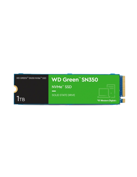 DISCO SOLIDO SSD WESTER DIGITAL 1TB SN350 GREEN ( WDS100T2G0C-00CDH0 ) PCIE | NVME