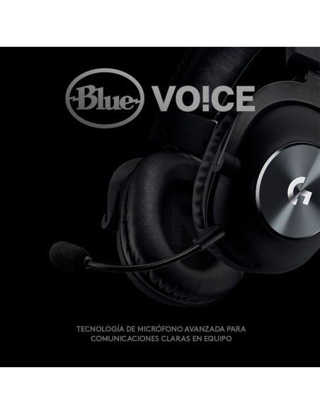 AUDIFONO GAMER LOGITECH G PRO X ( 981-000817 ) 7.1 VIRTUAL | BLUE VOICE