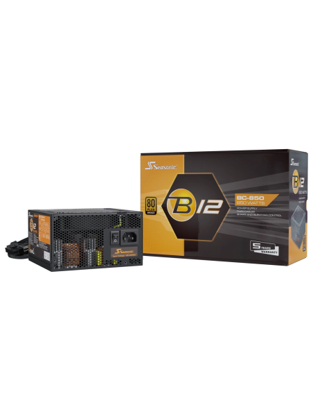 FUENTE DE PODER SEASONIC B12 BC 850W ATX(A851BCAFH)80 PLUS BRONZE