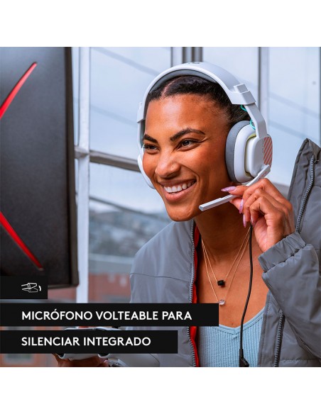 AUDIFONO LOGITECH ASTRO A10 G2 (939-002062) WHITE | PC| MAC | PS5| XBOX| 3.5MM