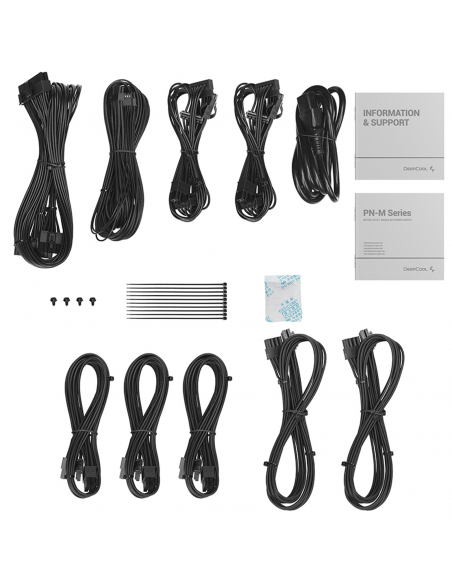FUENTE DE PODER DEEPCOOL 1200W PN1200M ( R-PNC00M-FC0B-JGUS ) 80PLUS GOLD | FULL MODULAR