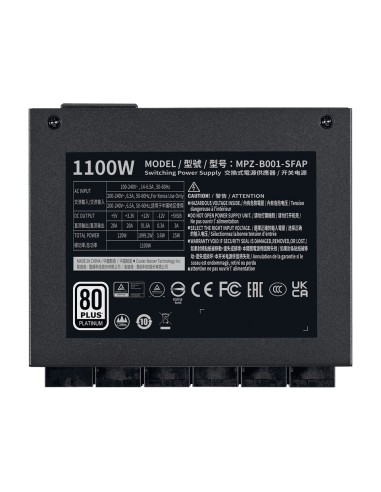 FUENTE DE PODER COOLER MASTER V 1100 SFX...