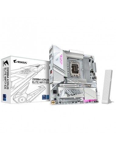 MAINBOARD GIGABYTE Z890M AORUS ELITE WIFI7 ICE...