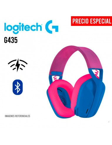 AUDIFONO LOGITECH G435 LIGHTSPEED BLUE/LILA 981-001061