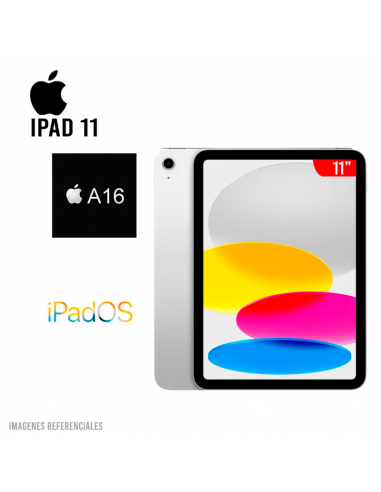 IPAD APPLE 11TH GEN CHIP A16 128GB 11" IPS IOS...