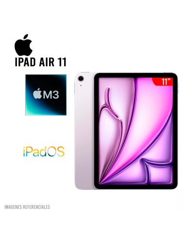 IPAD AIR APPLE CHIP M3 256GB 11" IPS IOS (MCA64LL/A)12MP BT|WIFI|PURPLE