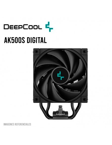 COOLER PARA PROCESADOR DEEPCOOL AK500S DIGITAL ( R-AK500S-BKADMN-G ) LED-ARGB