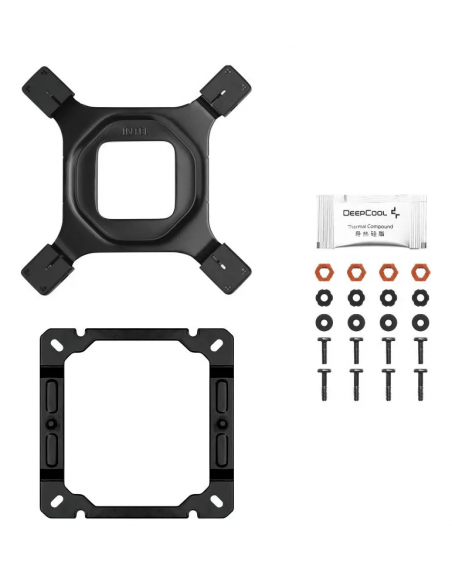 COOLER PARA PROCESADOR DEEPCOOL AK500S DIGITAL ( R-AK500S-BKADMN-G ) LED-ARGB