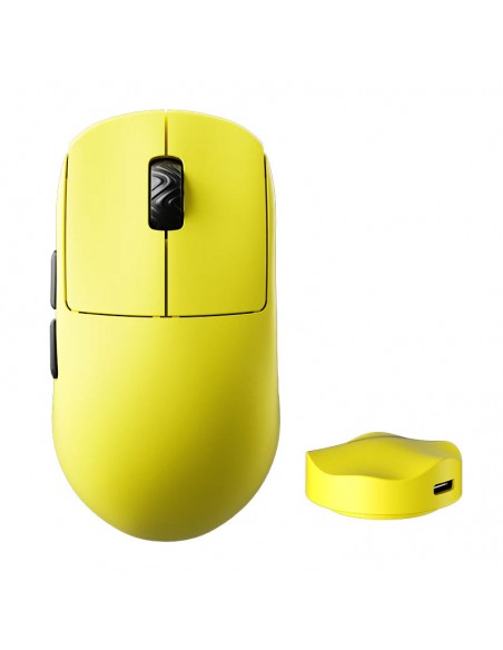 MOUSE GAMER SCYROX V8 ( V8-Y ) WIRELESS - USB-C | 30K DPI | SENSOR PAW3950 | AMARILLO