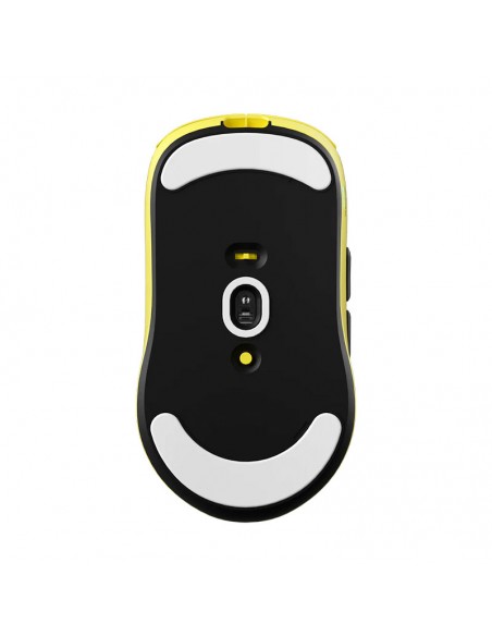 MOUSE GAMER SCYROX V8 ( V8-Y ) WIRELESS - USB-C | 30K DPI | SENSOR PAW3950 | AMARILLO