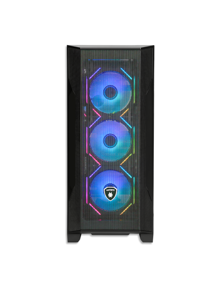 CASE ANTRYX FX 710U ( AC-FX710UK ) S/FUENTE | PANEL VIDRIO | LED-ARGB