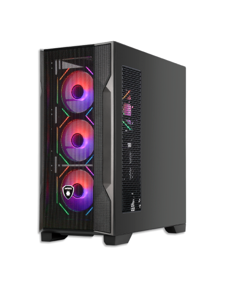 CASE ANTRYX FX 710U ( AC-FX710UK ) S/FUENTE | PANEL VIDRIO | LED-ARGB