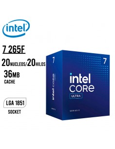 PROCESADOR INTEL CORE ULTRA 7 265F ( BX80768265F ) LGA 1851