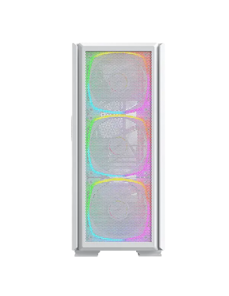 CASE MONTECH SKY TWO GX WHITE S/FUENTE| VIDRIO TEMPLADO| 3 LED-ARGB