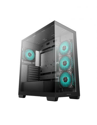 ★DeepCool PCケース 4F R-CG580-BKADA4-G-1 CG580 4Fシリーズ | DeepCool ミドルタワー型PCケース | 株式