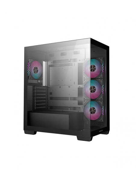 CASE DEEPCOOL CG580 4F (R-CG580-BKADA4-G-1) USB 3.0| S/FUENTE| VIDRIO TEMPLADO| 4 LED-RGB