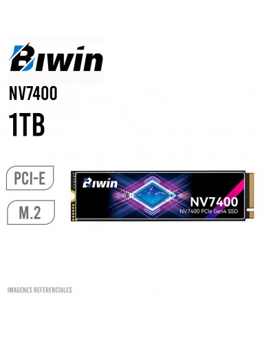 DISCO SOLIDO SSD BIWIN 1TB NV7400 ( BNV740001TB-RGX ) PCIE | NVME | GEN4