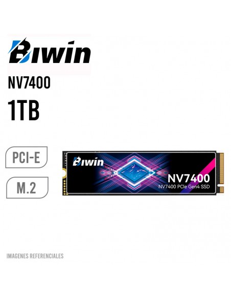 DISCO SOLIDO SSD BIWIN 1TB NV7400 ( BNV740001TB-RGX ) PCIE | NVME | GEN4