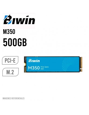 DISCO SOLIDO SSD BIWIN 500GB M350 ( BM350NN500G-RGX ) PCIE | NVME | GEN4