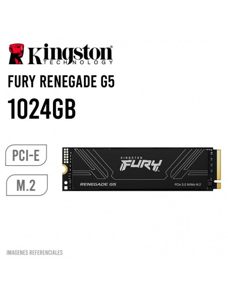DISCO SSD KINGSTON 1024GB FURY RENEGADE G5 ( SFYR2S/1T0 ) PCIE 5.0 | NVME
