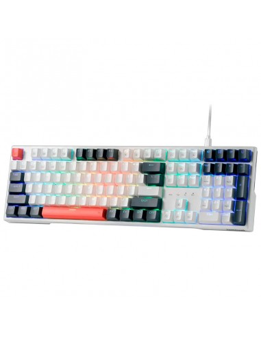 TECLADO GAMER REDRAGON TRUNDLE ( K668WBO-RGB )...