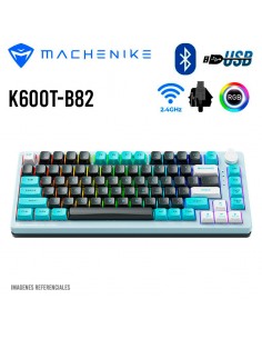 TECLADO GAMER MACHENIKE K600T-B82