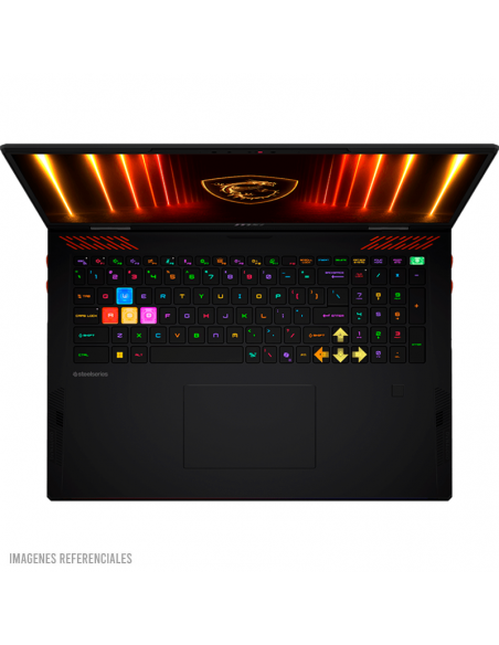 LAPTOP GAMER MSI RAIDER 18 HX AI A2XWIG-420US ULTRA 9-285HX 32GB 1TB SSD GEFORCE RTX 5080 16GB 18 QHD+ 240HZ WINDOWS 11