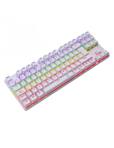 TECLADO T-DAGGER BORA WHITE ( T-TGK313W-RD )...