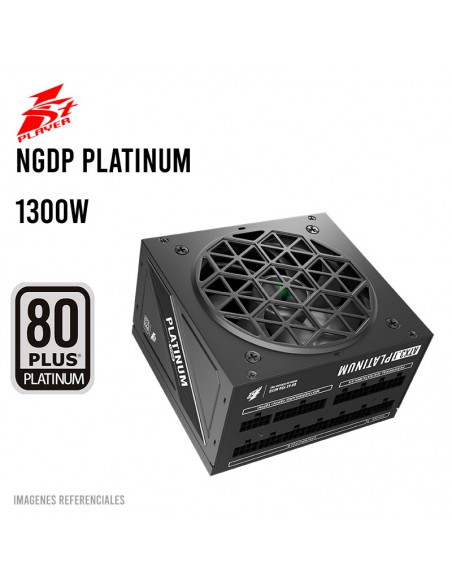 FUENTE DE PODER 1ST PLAYER 1300W  ( 1S-PS1ST-PS-NGDP-1300BA3 BLACK ) 80 PLUS PLATINIUM | ATX 3.1 | NEGRO