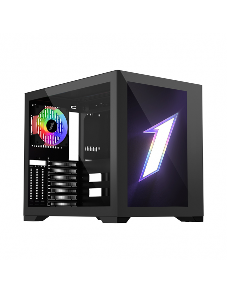 CASE 1ST PLAYER SP7 EMOTION VIEW BLACK ( SP7-EV ) GAMING | S/FUENTE