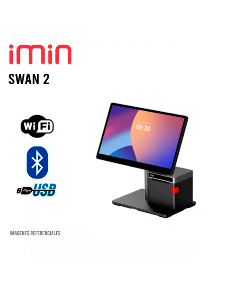 ALL IN ONE IMIN SWAN 2 OCTA-CORE 4GB 64GB ROM 15.6" ANDROID 13 (I24D03-DS2-24) IMPRESORA