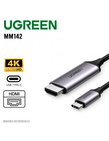 CABLE UGREEN MM142 USB-C A HDMI 4K ( 50570)