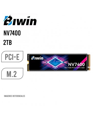 DISCO SOLIDO SSD BIWIN 2TB NV7400 (BNV740002TB-RGX) PCIE | NVME | GEN4