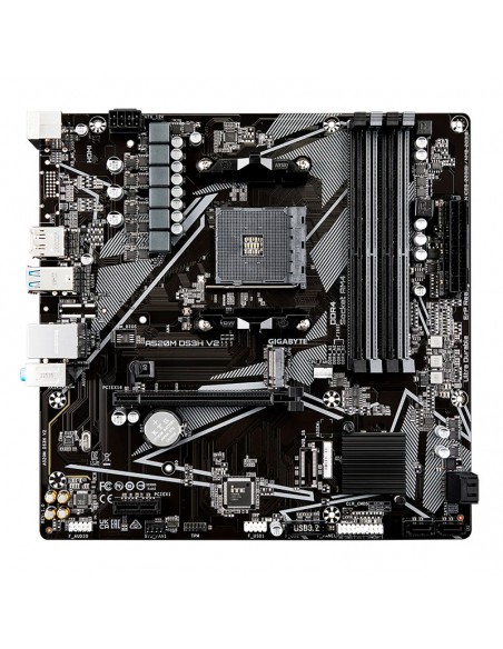MAINBOARD GIGABYTE A520M DS3H V2 AM4 (9MA52M3H2-00-G10)