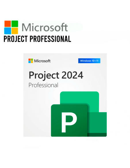 LICENCIA MICROSOFT PROJECT PROFESIONAL 2024 (EP2-07001) ESD-VIRTUAL| 1PC