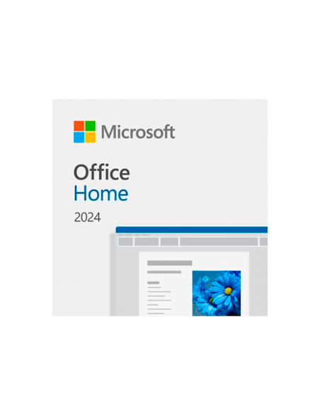 LICENCIA MICROSOFT OFFICE HOME 2024 ESD VIRTUAL (EP2-06800) 1PC PERPETUO