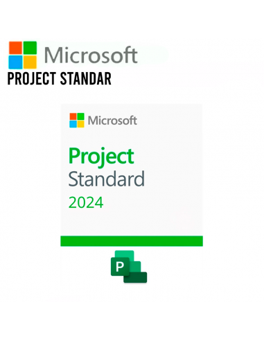 LICENCIA MICROSOFT PROJECT STANDARD 2024 (EP2-07057)1 PC| MULTILENGUAJE|VIRUTAL(ESD)