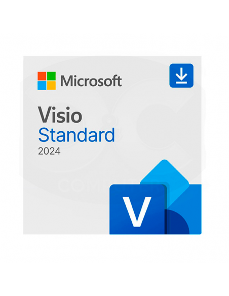 LICENCIA MICROSOFT VISIO STANDARD 2024 (EP2-07167)MULTILENGUAJE|VIRTUAL(ESD)| 1PC
