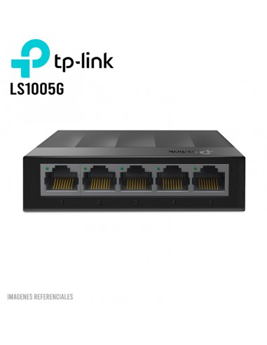SWITCH TP-LINK ( LS1005G ) 5 PUERTOS GIGABIT | 10/100/1000 MBPS